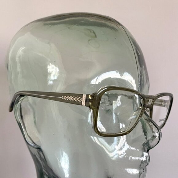 Chanel Green #3210 Aviator Glasses Frames - Full Set, **New In Box*** - Picture 5 of 14